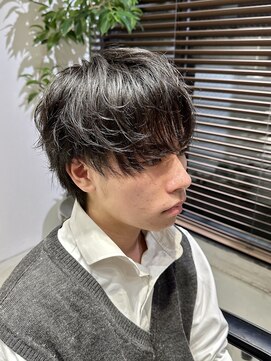 ファルベ(Farbe) フェザー/サーフカール/センターパート/波巻きツイスパ