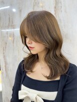 LOE【ロエ】大宮&nbsp;イメチェン/アンブレラカラー/前髪/ピンクベージュ[大宮]