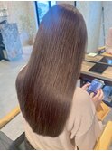 髪質改善×大人ブラウン