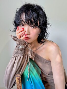 テトヘアー(teto hair) ボブウルフ　ウルフパーマ　ケアパーマ　質感パーマ　ボブパーマ