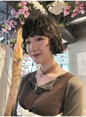 くせ毛風！ニュアンスボブパーマ！