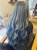 ミスタ 金沢田上店(Mista)&nbsp;ネイビーブルー×ホワイト