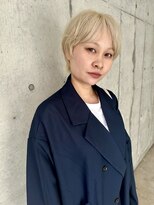ワンエルディーケーヘアー(1LDK hair)&nbsp;ブロンドショートウルフ