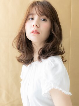 カバーヘア ブリス 大宮西口(COVER HAIR bliss) ブリーチなし抜け感クラゲヘアくびれミディアムウルフ20代30代W