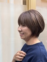 センジュ 武蔵小杉(SENJYU)&nbsp;大人ショート/白髪ぼかし/前下がりボブ