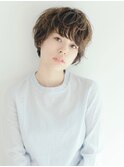 小顔にみえるショート『タンバルモリセミウエット』