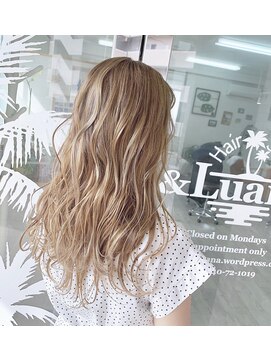 エル(elle.) bleach color