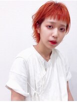 ローランド(Rowland)&nbsp;ショート！レイヤーカット！オレンジカラー！