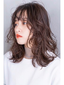 アメリ 新宿(Ameri) Ameri 愛されふんわりミディ【新宿】