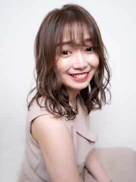 テンポヘアー(tempo hair) 大人かわいい艶ベージュ　[tempo hair 前谷]