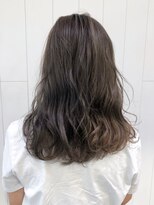 アイティー バイ アルバム 浦和店(IT by ALBUM) ベージュロング_オリーブカラーハイライトカラー_ba241171