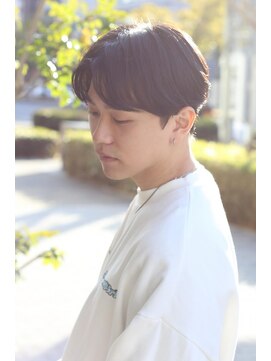 ノイセル(Noisyle) 韓流センターパート毛流れカルマパーマ