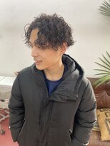 フィン(fin,)&nbsp;ツイストスパイラル/韓国マッシュ/センターパート/ブリーチ