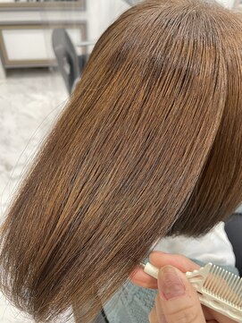 エスカーラ 表参道(THE ESCALA) @aidaman321/ショコラベージュ/ボブルフ/カール/ベービーバング