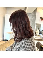 センスヘア(SENSE Hair)&nbsp;ブリーチなし！ピンク強めのピンクブラウン！