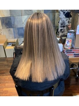 ヘアークリアー 草加 バレイヤージュ