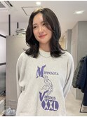 【 YOKE 】大人かわいい透明感小顔レイヤー韓国