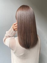 フュー 新小岩(few.)&nbsp;黒髪/グレーベージュ/レイヤーロング/前髪パーマ[新小岩駅]