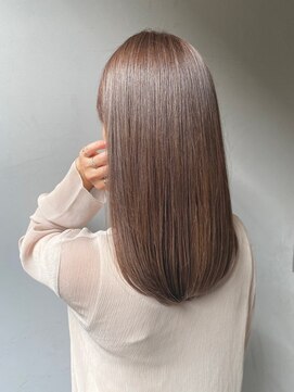 フュー 新小岩(few.) 黒髪/グレーベージュ/レイヤーロング/前髪パーマ[新小岩駅]