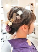 ヘアサロン アンフェール(Hair Salon Amfaire) 小林/袴アレンジ
