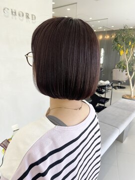 コード(Chord) bob×pink brown