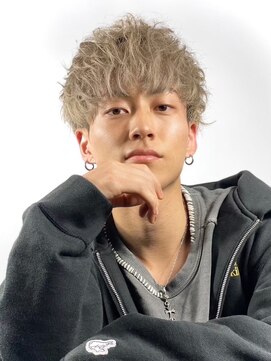 プレミアムバーバー 原宿店(PREMIUM BARBER produce by HIRO GINZA) ミルクティー王道マッシュ