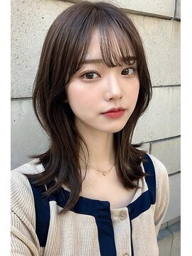 ダンケ(Danke) 美髪レイヤーロングくびれワンカールセミディシアーカラー