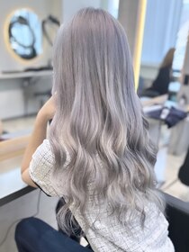 ラピス 福岡天神店(Lapis) シルバー/チェリーブラウンミニウルフホワイトグレージュ