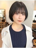 最新トレンド ミニボブ say.重政 ショート 韓国ボブ カット