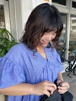 ファンファンバイルー 岐阜(fan fun by Rooo)&nbsp;デザインパーマウルフパーマ韓国風パーマ