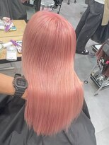 ベレーザ 渋谷(BELEZA)&nbsp;9237ミルクティーピンクハイトーンカラーベビーピンク韓国ヘア