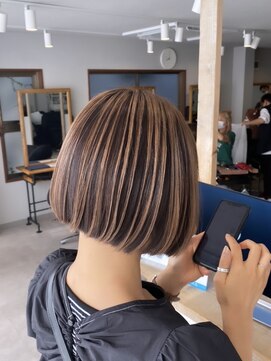 アフェクト 金沢文庫(affect) 切りっぱなしボブ/エアリーロング/美髪/ピンクブラウン/金沢文庫