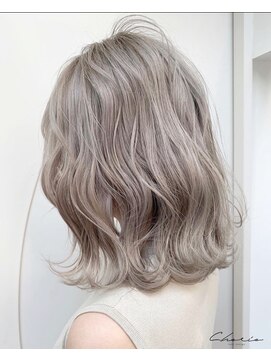 シェリ ヘアデザイン(CHERIE hair design) ボブ×ホワイトカラー［福岡/天神/大名/ホワイトカラー］