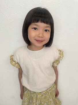 柔らかなボブヘアー