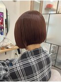 ブリーチなしピンクベージュ