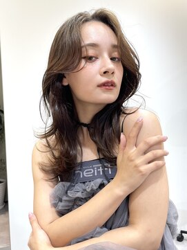 ロンドアンメゾン 原宿(Lond un Maison.) くびれヘア顔周り韓国ボブレイヤーカット前髪カラー