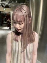 スクリーン(SCREEN)&nbsp;くびれヘア/アプリコットオレンジ/ハイライトカラー/三宮/元町