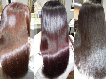 ブルーム(BLOOM)の写真/【髪質改善&縮毛矯正専門店】話題の髪質改善縮毛矯正導入！みんなが憧れるうる艶ストレートヘアに◎