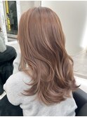 ブリーチなしダブルカラー☆マロンベージュ☆20代30代40代