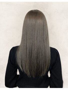 シャルマン 銀座(Charumante) 東銀座◎秋の暗めカラー×髪質改善で透明感ヘア