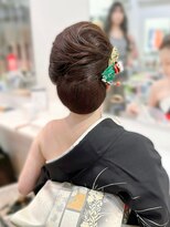 アメリ(AMELIE)&nbsp;粋な和装ヘアスタイル