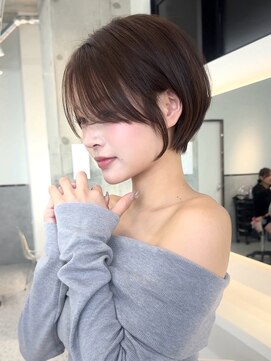 ロンドブルーム 天神大名店(Lond Bloom) 冬に映える大人美人ショート/ショートカット/小顔に見せるヘア