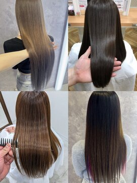 ボブ、ショート、イルミナ、髪質改善、インナー、グラデーション