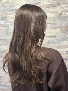 ラベンダー美艶ロング｜ミルフィーユエステ×カラーグレス