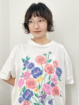 エンドリンク(endlink) シースルーマッシュウルフカットアンブレラカラーウルフボブ