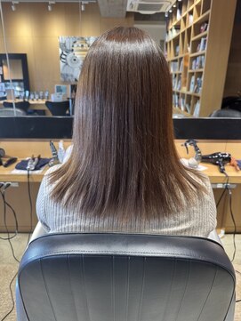 オーガニック ライフ 若葉 鶴ヶ島(organic+life) 大人美人◎セミロング伸ばしかけレイヤーなし柔髪