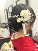 成人式ヘアセット