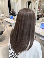 キャパ(CAPA)&nbsp;ハイライト×透明感グレージュ(茅ヶ崎/20代/韓国ヘア)