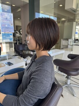 ハピネス 西大寺店(Happiness) 【20代・30代奈良】まとまり艶ショートボブ/髪質改善/うるは