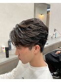 王道フェザーパーマ